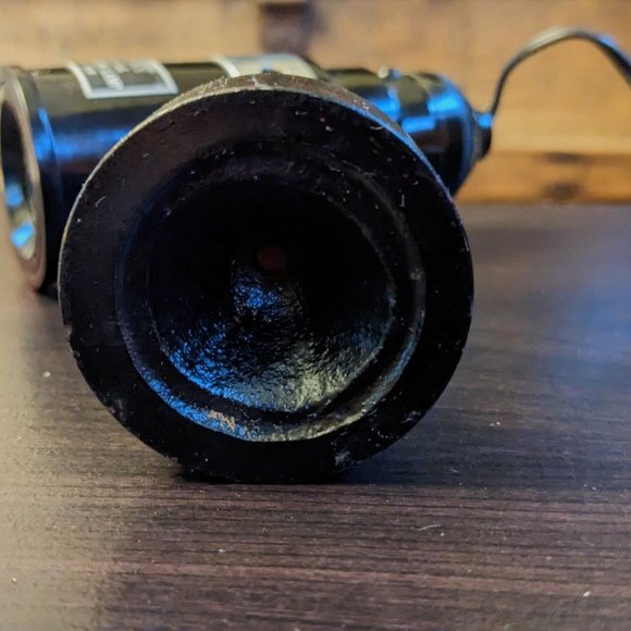 Rare Vintage (mid 19th Century) Field Microscope & Blue Light Lamp by Milben - Picture 4 of 15